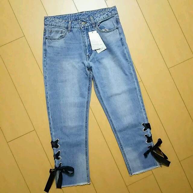 最大78%OFFクーポン レア 新品 しまむら リボン デニム ZARA ザラ ジル