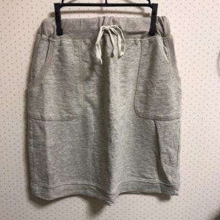 ダブルクローゼット(w closet)のスウェットスカート(ひざ丈スカート)