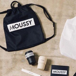 マウジー(moussy)のmoussy ♥ BOX LOGO ナップサック(リュック/バックパック)