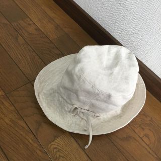 ムジルシリョウヒン(MUJI (無印良品))のたあこ様専用！無印良品 フレンチリネン UVハット(ハット)