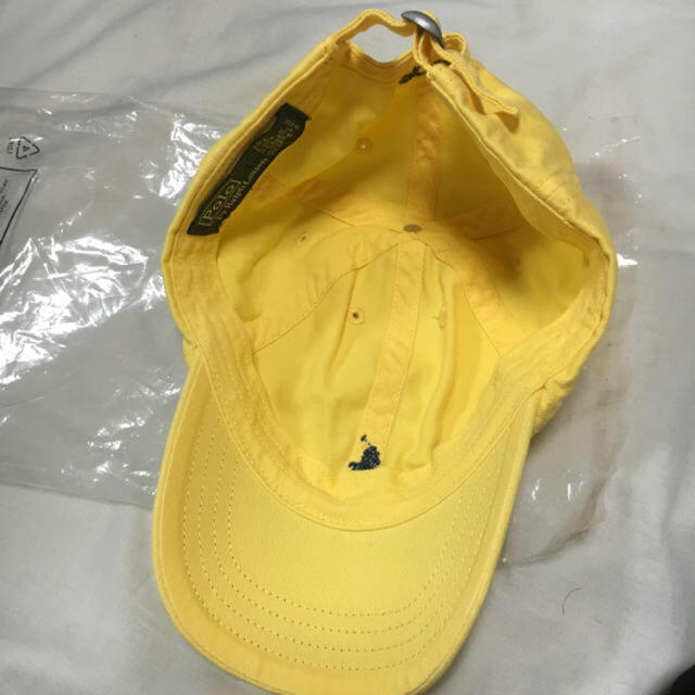 POLO RALPH LAUREN(ポロラルフローレン)のラルフ 黄色 キャップ  キッズ/ベビー/マタニティのこども用ファッション小物(帽子)の商品写真