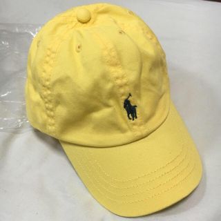 ポロラルフローレン(POLO RALPH LAUREN)のラルフ 黄色 キャップ (帽子)