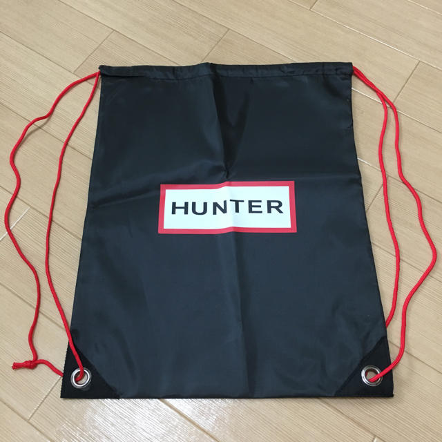 HUNTER(ハンター)のハンター 袋 ナップザック型 新品未使用 レディースの靴/シューズ(レインブーツ/長靴)の商品写真