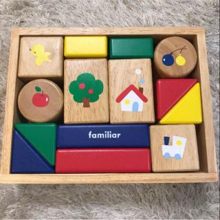 ファミリア(familiar)のスノーソルト様専用 familiar ファーストブロック 積み木(積み木/ブロック)