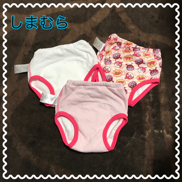 しまむら(シマムラ)の❤あいり❤様 専用✱しまむら♡トレーニングパンツ キッズ/ベビー/マタニティのおむつ/トイレ用品(トレーニングパンツ)の商品写真