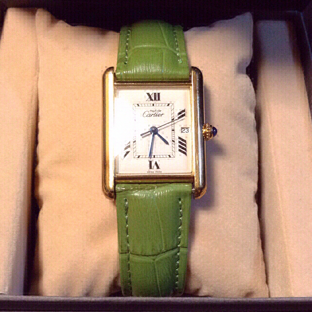 《Ｃartier》must tunk ＬＭ vintage 腕時計(アナログ)