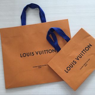 ルイヴィトン(LOUIS VUITTON)のショッパー 2点セット(ショップ袋)