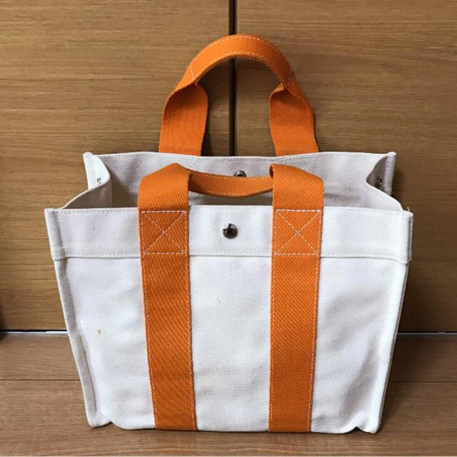 HERMES キャンバス トートバッグ