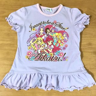 バンダイ(BANDAI)のアイカツ!半袖Tシャツ120(Tシャツ/カットソー)