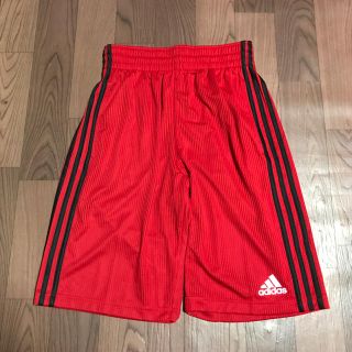 アディダス(adidas)の半額 スタート アディダス L サイズトリプルアップ ハーフパンツ レッド(バドミントン)