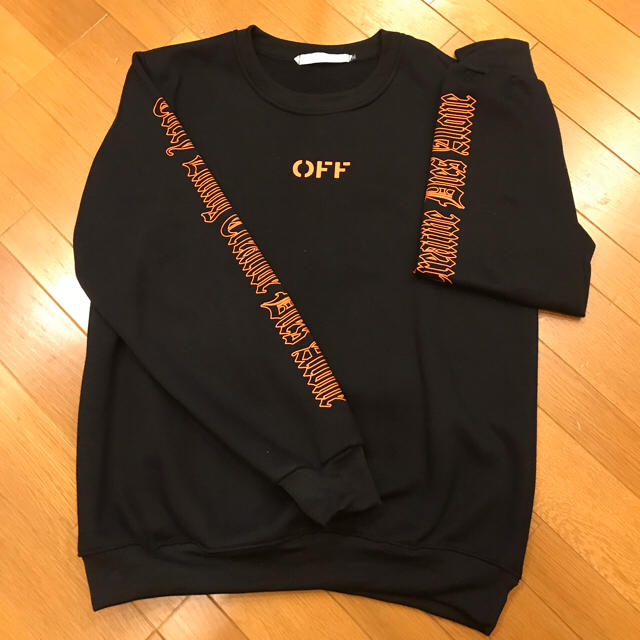 OFF-WHITE(オフホワイト)の値下げ！！VETEMENTS  off-white  スウェット メンズのトップス(スウェット)の商品写真