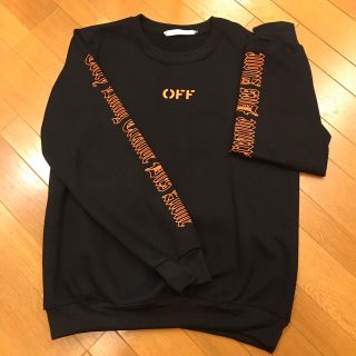 オフホワイト(OFF-WHITE)の値下げ！！VETEMENTS  off-white  スウェット(スウェット)