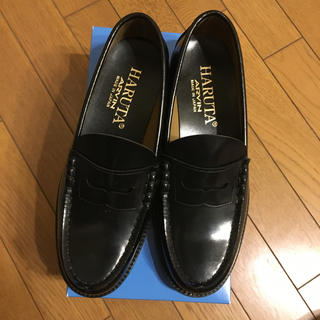TIGER様専用 お値下げ  ハルタ  ローファー 25.5EEE  黒新品(ローファー/革靴)