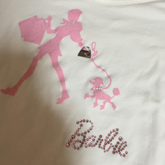 Barbie(バービー)のバービー プードル柄 Ｔシャツ レディースのトップス(Tシャツ(半袖/袖なし))の商品写真