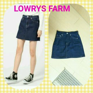 ローリーズファーム(LOWRYS FARM)のローリーズ*コーンデニムミニスカート(ミニスカート)