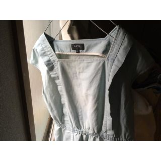 アーペーセー(A.P.C)のA.P.C / square neck one piece(ひざ丈ワンピース)