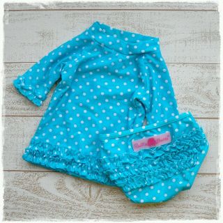 ベビーギャップ(babyGAP)の70~75size☆RufflueButtsラッフルバッツ☆ラッシュガード水着☆(水着)