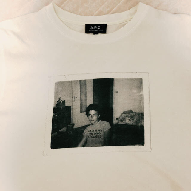 A.P.C(アーペーセー)のA.P.C＊プリントTシャツ メンズのトップス(Tシャツ/カットソー(半袖/袖なし))の商品写真