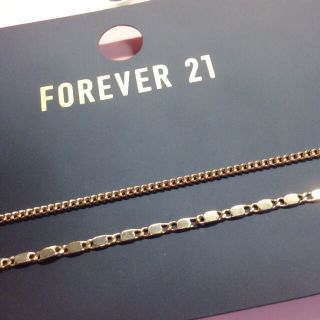 フォーエバートゥエンティーワン(FOREVER 21)のFOREVER 21  チェーンチョーカー(ネックレス)