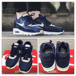 ナイキ(NIKE)の値下げ ナイキ air max 90 ネイビー(スニーカー)