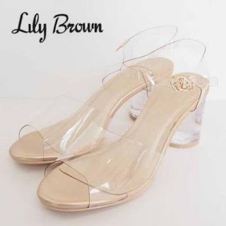 リリーブラウン(Lily Brown)のLilyBrownクリアストラップサンダル(サンダル)