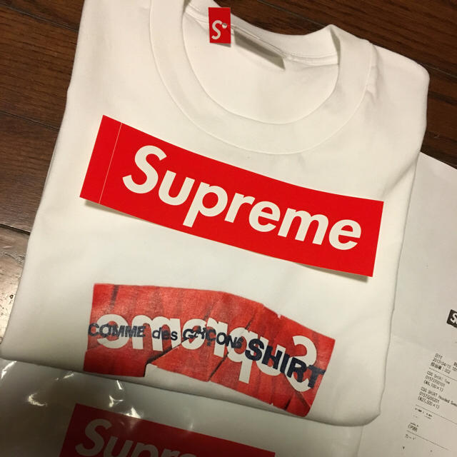 商品メーカーSupreme コムデギャルソン boxlogotee