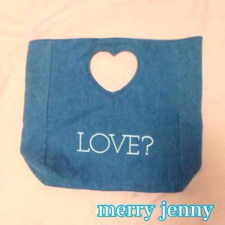 メリージェニー(merry jenny)の♡merry jenny デニムバック♡(トートバッグ)