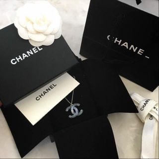 シャネル(CHANEL)の今月のみ値下げ CHANEL グラデーション ネックレス 新品同様(ネックレス)