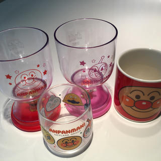 バンダイ(BANDAI)のset❤️アンパンマンコップ&マグカップ(グラス/カップ)
