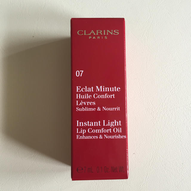 CLARINS(クラランス)の新品 クラランス リップオイル 07 ハニーグラム コスメ/美容のベースメイク/化粧品(リップグロス)の商品写真