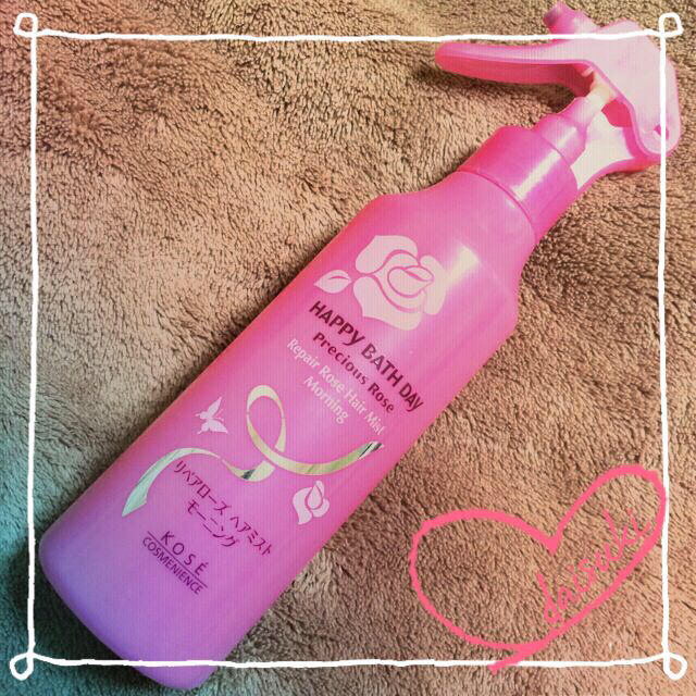 ローズの香りのヘアミスト♡残7割以上 stuff.liu.se