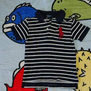 ポロラルフローレン(POLO RALPH LAUREN)のRALPH LAUREN☆海外購入☆ﾎﾞｰﾀﾞｰﾎﾟﾛｼｬﾂ☆size→3T(Tシャツ/カットソー)