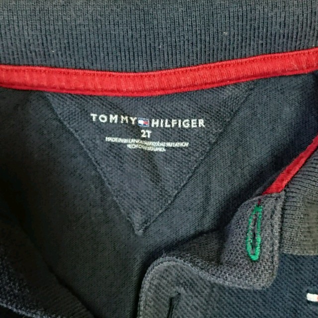 TOMMY HILFIGER(トミーヒルフィガー)のTOMMY HILFIGER☆KIDS☆海外購入☆ﾎﾟﾛ☆Tｼｬﾂ2点 キッズ/ベビー/マタニティのキッズ服男の子用(90cm~)(Tシャツ/カットソー)の商品写真