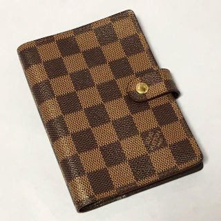 ルイヴィトン(LOUIS VUITTON)の夢@舞様ルイヴィトン　ダミエ　アジェンダPM　手帳カバー　R20700(手帳)