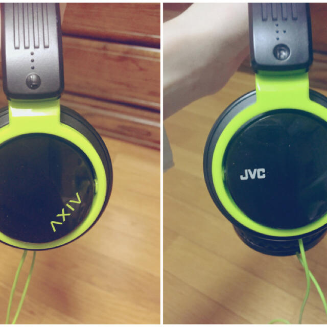 JVC 折りたたみ式ヘッドホン HA-S200BG おまけ付き スマホ/家電/カメラのオーディオ機器(ヘッドフォン/イヤフォン)の商品写真