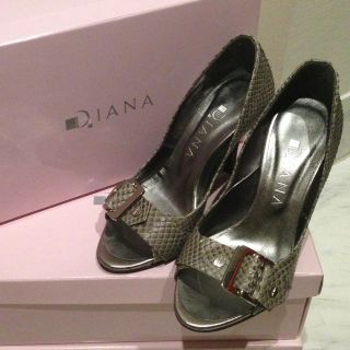 ダイアナ(DIANA)の👠ＤＩＡＮＡ グレーの春ヒール🌸(ハイヒール/パンプス)