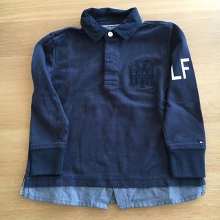 トミーヒルフィガー(TOMMY HILFIGER)の専用♡TOMMY HILFIGER 100cm長袖ラガーシャツ(Tシャツ/カットソー)