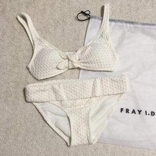 フレイアイディー(FRAY I.D)のFRAY I.D♡ジャガードリボンビキニ(水着)