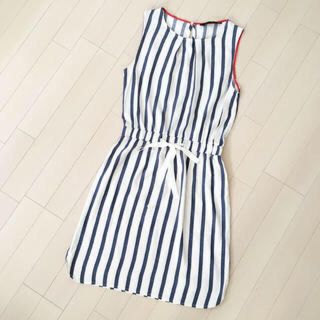 ザラ(ZARA)のZARA  ボーダーワンピース(ひざ丈ワンピース)