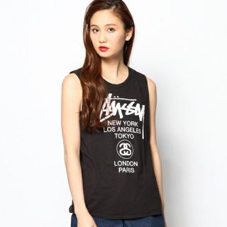 ステューシー(STUSSY)のWorld Tour Muscle Tee(タンクトップ)