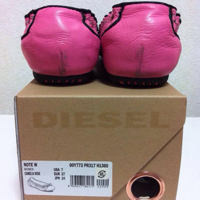 DIESEL(ディーゼル)のディーゼル★フラットシューズ レディースの靴/シューズ(ハイヒール/パンプス)の商品写真