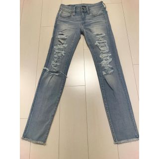 アメリカンイーグル(American Eagle)のみかママ様専用♡7/13まで アメリカンイーグル ダメージデニム 美品♡(デニム/ジーンズ)