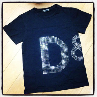 ドルチェアンドガッバーナ(DOLCE&GABBANA)のD&GキラキラロゴＴシャツ(Tシャツ(半袖/袖なし))