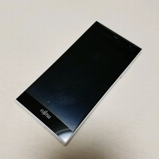 フジツウ(富士通)の未使用品 FUJITSU ARROWS RM02 ホワイト simフリー(スマートフォン本体)