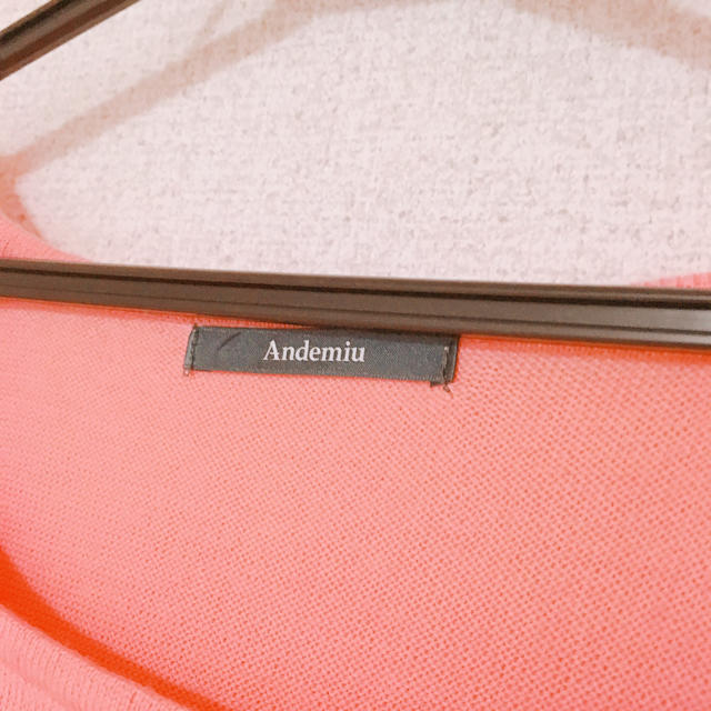 Andemiu(アンデミュウ)のandemiu春夏ニット レディースのトップス(カットソー(長袖/七分))の商品写真