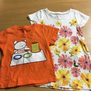 グラニフ(Design Tshirts Store graniph)のしろくまちゃん、はらぺこあおむし Tシャツ90サイズ(Tシャツ/カットソー)