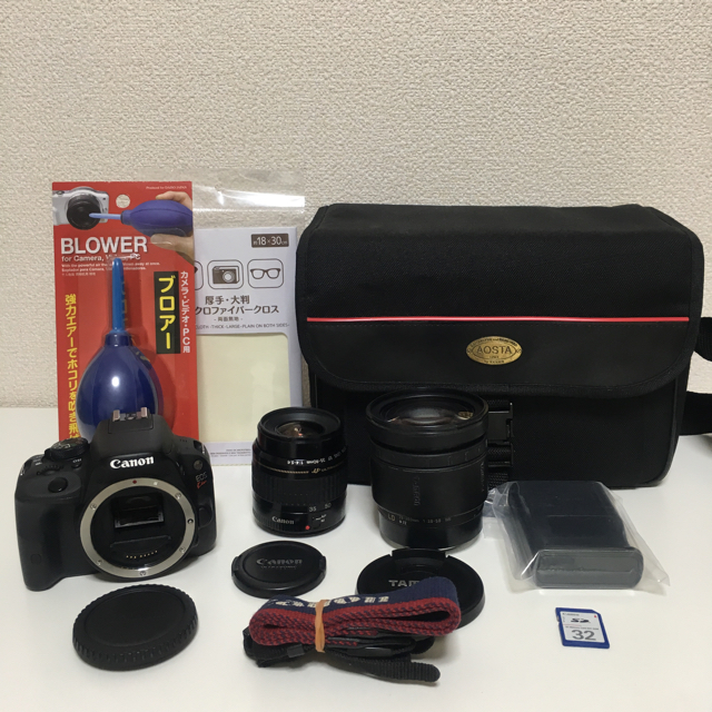 交換 Canon キャノン EOS Kiss X7 Ｗレンズキット スマホ/家電/カメラ