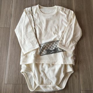 ザラキッズ(ZARA KIDS)のﾃﾞｨｰﾌｪｾﾝｽ✧ﾄﾛﾝﾌﾟﾙｲﾕﾛﾝﾊﾟｰｽ(ロンパース)