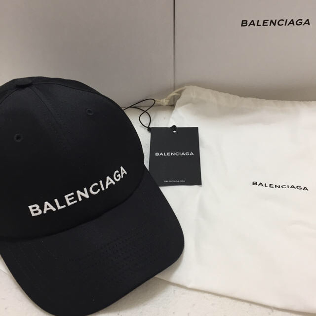 Balenciaga   正規品‼︎ バレンシアガ ベースボール ロゴ キャップ 黒