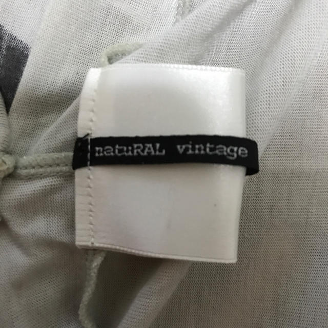 natuRAL vintage(ナチュラルヴィンテージ)のnatuRAL vintage☆デザイントップス レディースのトップス(カットソー(半袖/袖なし))の商品写真